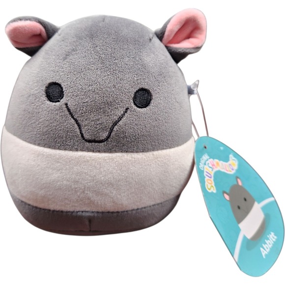 Squishmallows Abbitt Tapir 5" Plush Stuffed Animal Marine Biologist NWT - Picture 1 of 4